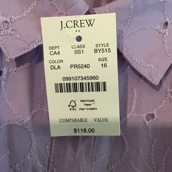 J. Crew Lavender Casual Dress - Picture 8 of 8